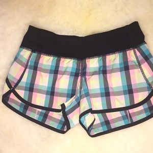 Plaid Shorts by Lululemon Sz 2